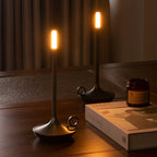 Taper Cordless Table Lamp (10") - LivingLX