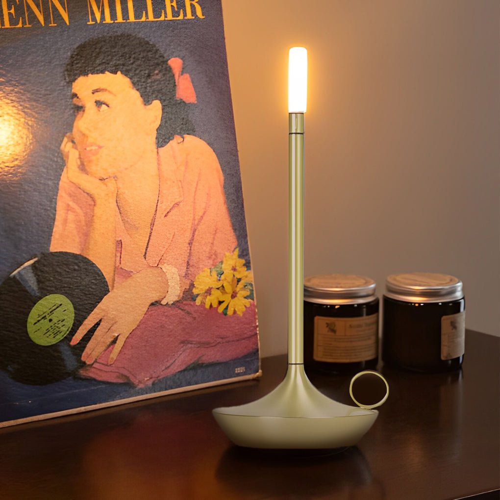 Taper Cordless Table Lamp (10") - LivingLX
