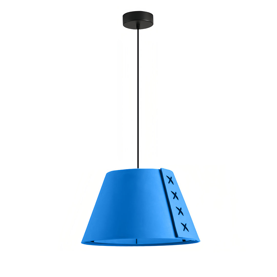 Blue Felt Unique Design Pendant Light - view 4