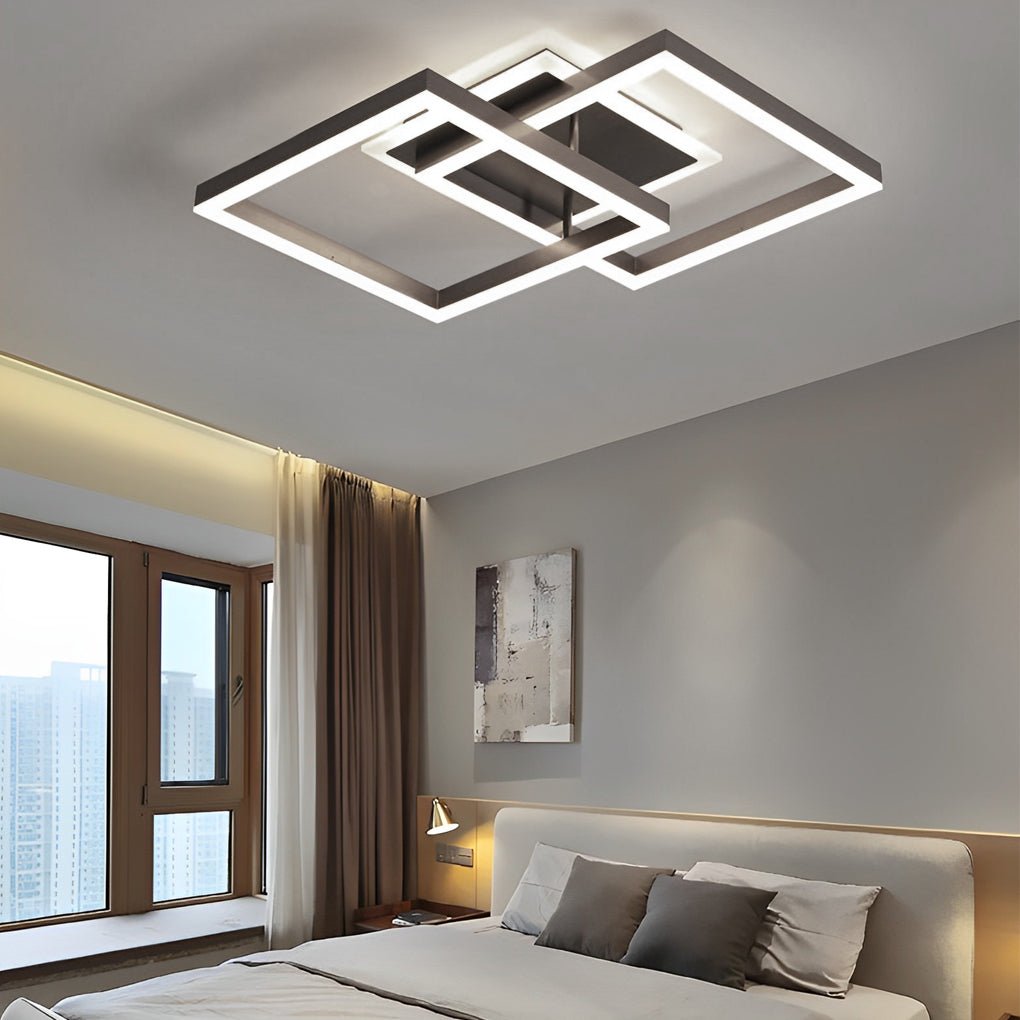 Terra Square Flush Mount (12"–16") - LivingLX