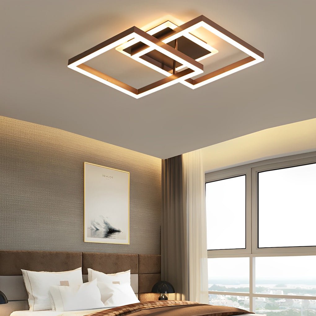 Terra Square Flush Mount (12"–16") - LivingLX