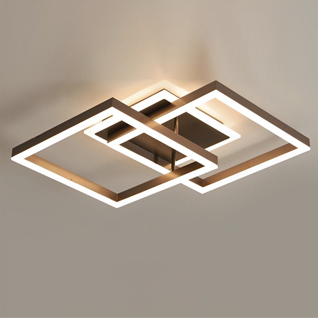 Terra Square Flush Mount (12"–16") - LivingLX