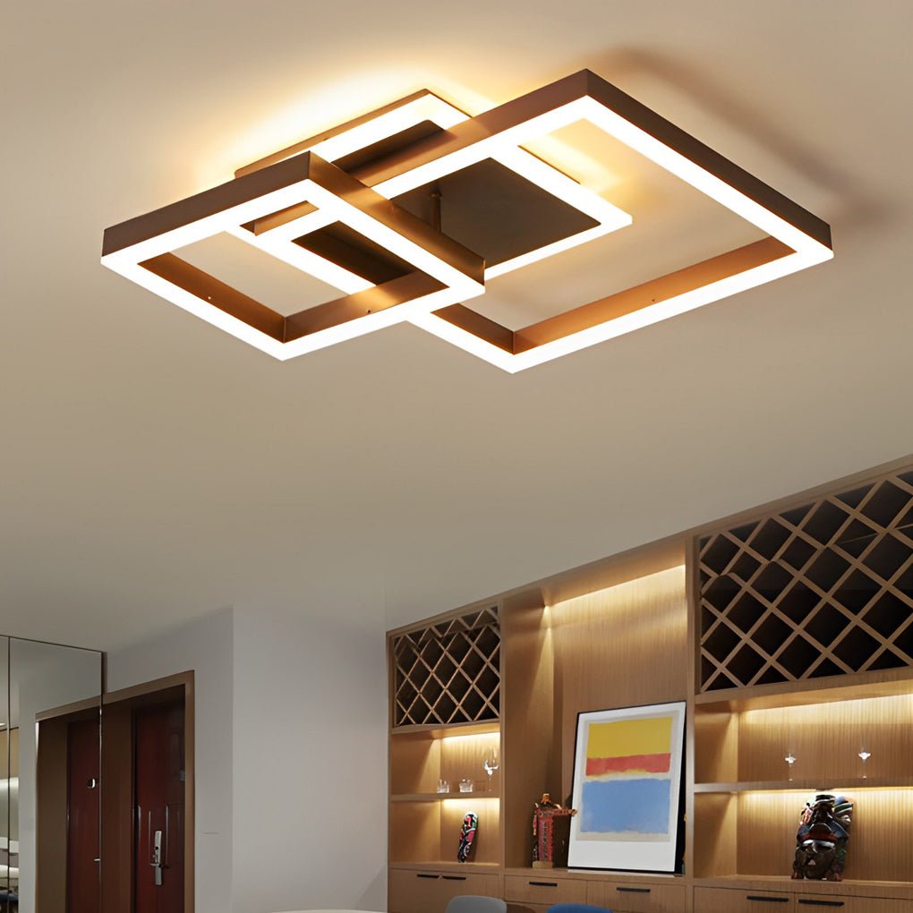 Terra Square Flush Mount (12"–16") - LivingLX