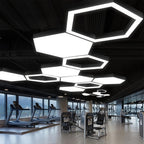 Hive Hexagonal Chandelier (24"–47")