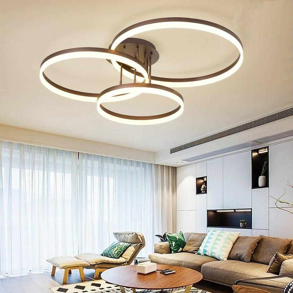 Trio Ring LED Flush Mount (28") - LivingLX