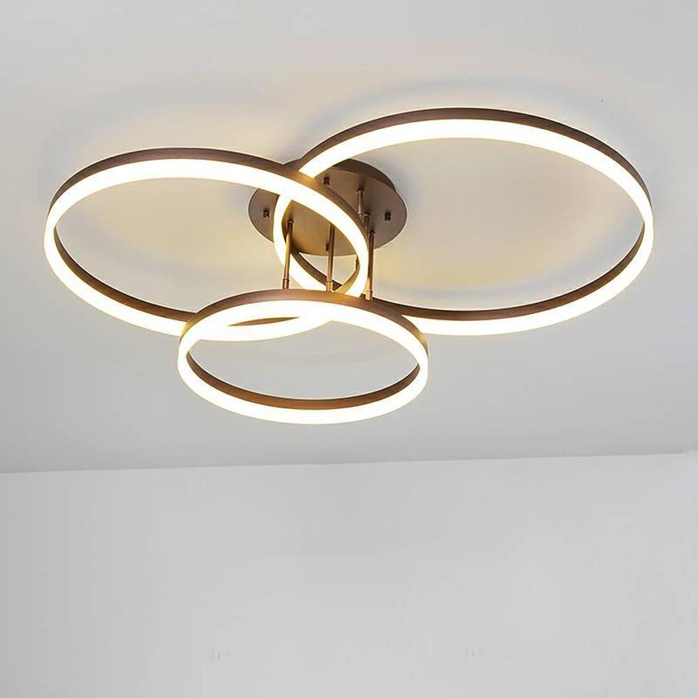Trio Ring LED Flush Mount (28") - LivingLX