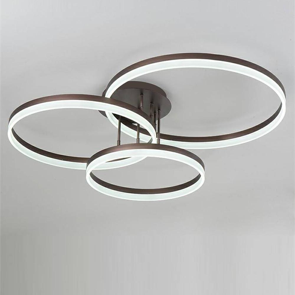 Trio Ring LED Flush Mount (28") - LivingLX