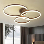Trio Ring LED Flush Mount (28") - LivingLX