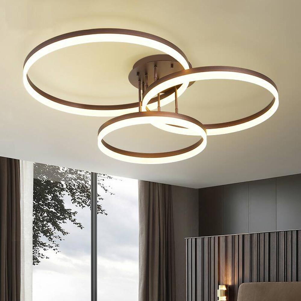 Trio Ring LED Flush Mount (28") - LivingLX