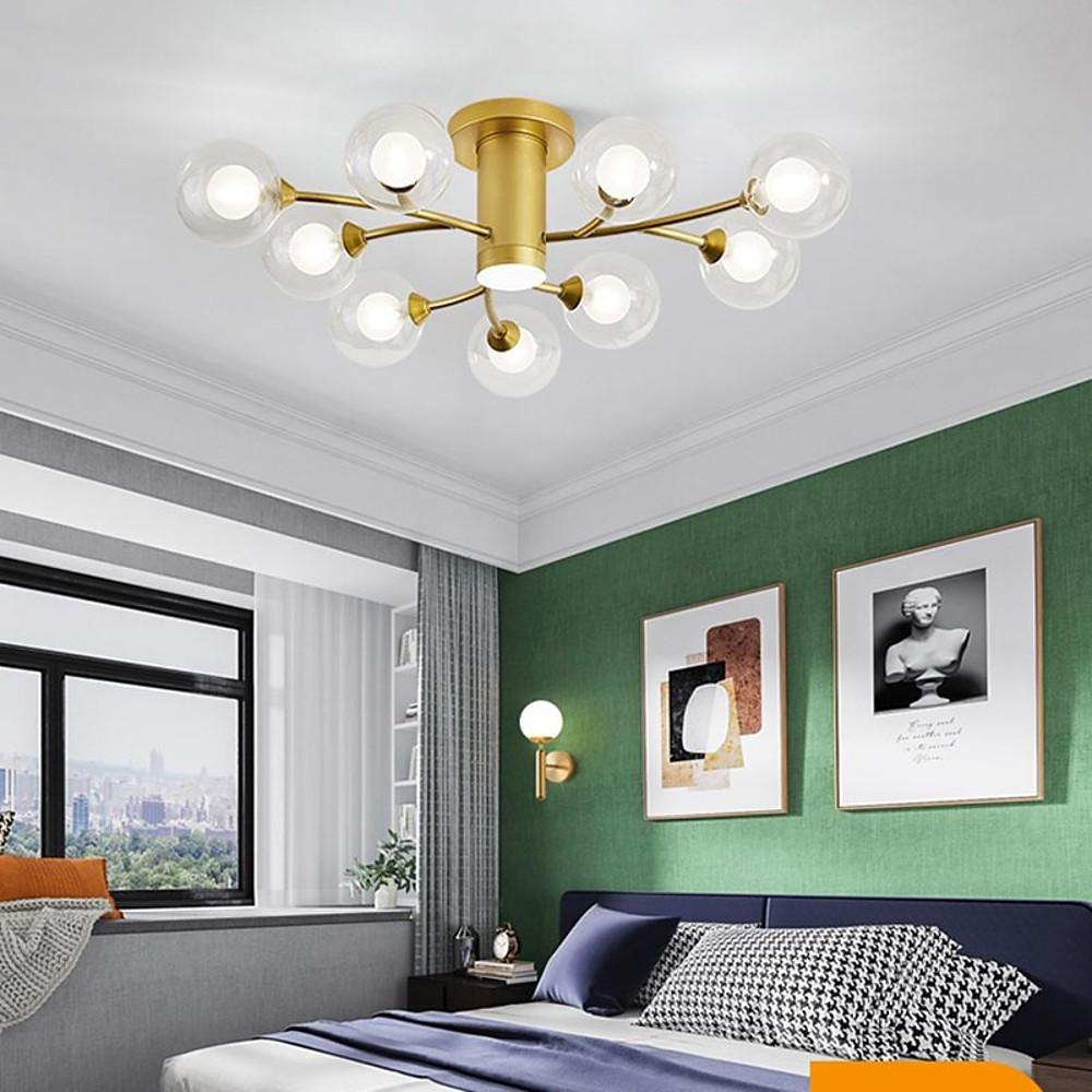 Orbit Globe Flush Mount (33")
