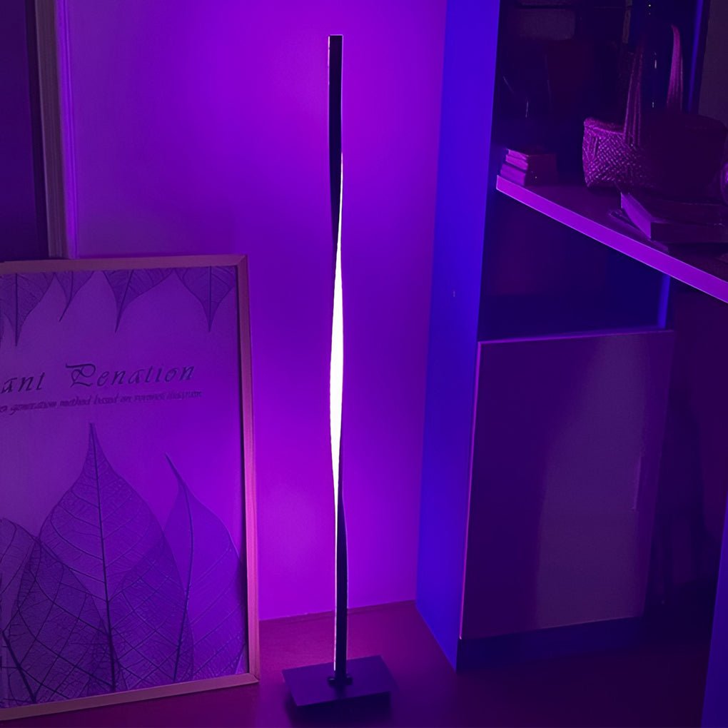 Spira Twisted LED Floor Lamp (49")