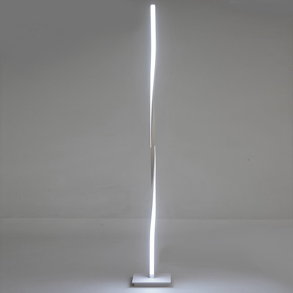Spira Twisted LED Floor Lamp - view 5
