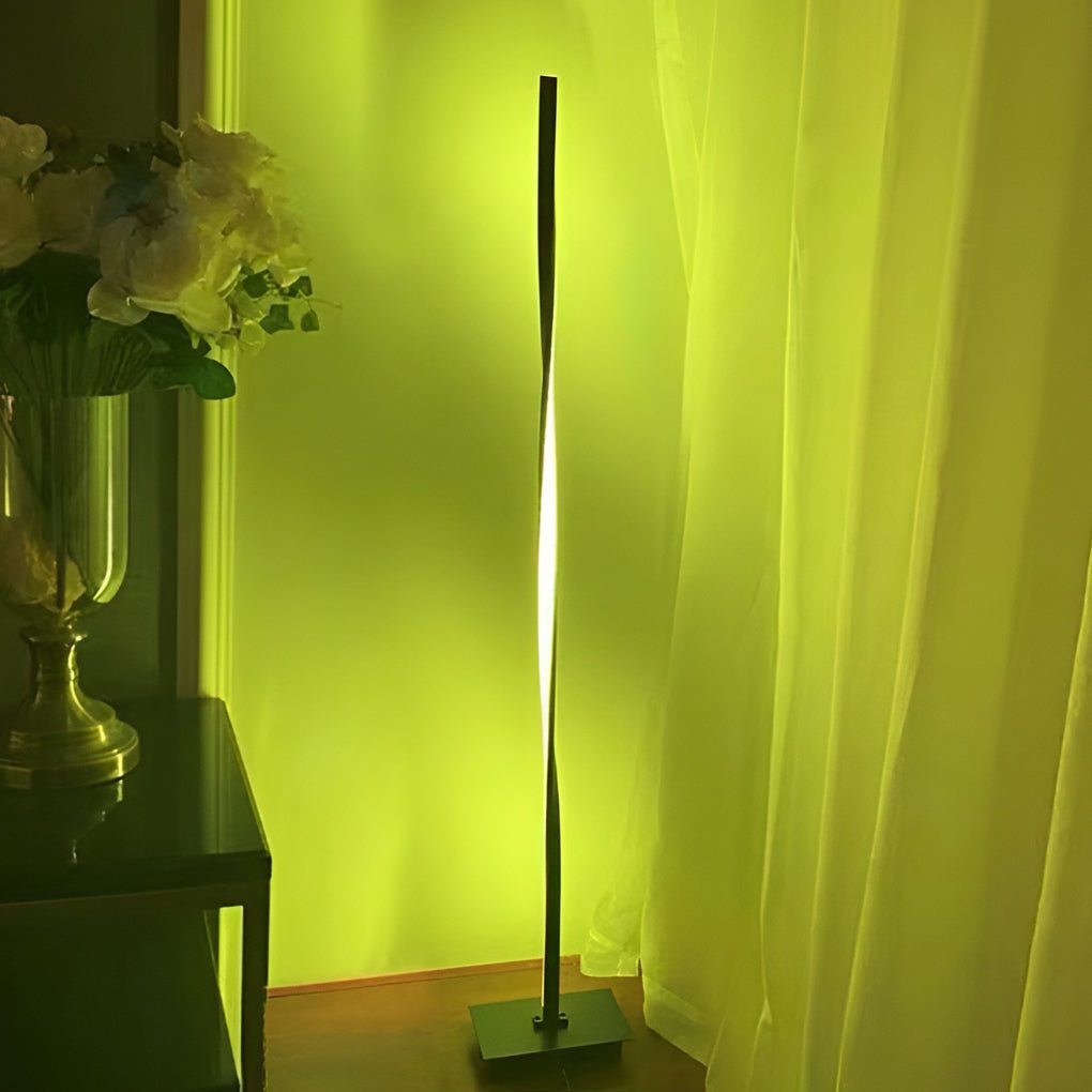 Spira Twisted LED Floor Lamp (49")