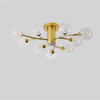 Orbit Globe Flush Mount (33")