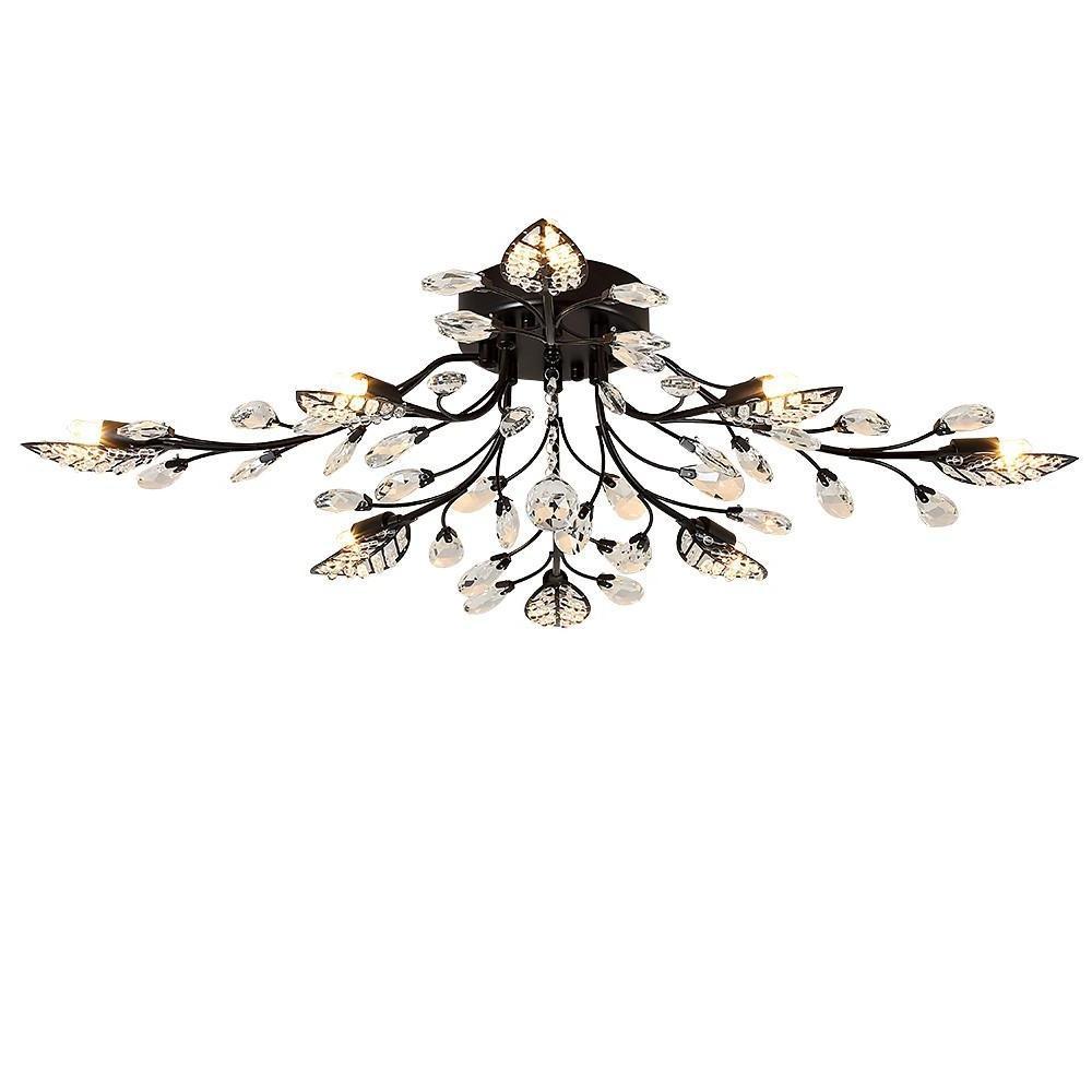 Verdant Crystal Chandelier (31") - LivingLX