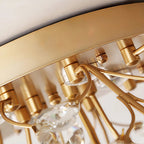 Verdant Crystal Chandelier (31") - LivingLX