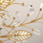 Verdant Crystal Chandelier (31") - LivingLX