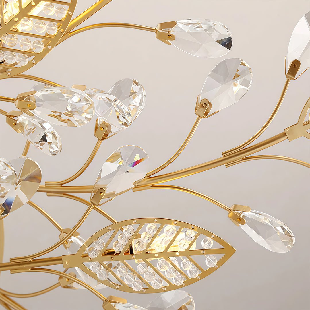 Verdant Crystal Chandelier (31") - LivingLX