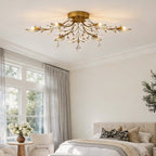Verdant Crystal Chandelier (31") - LivingLX