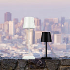 Vesta Cordless Metal Table Lamp (15") - LivingLX