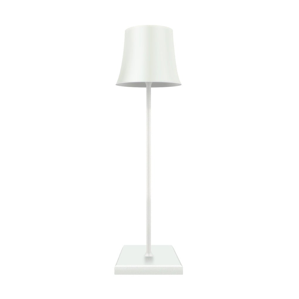 Vesta Cordless Metal Table Lamp (15") - LivingLX