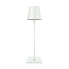 Vesta Cordless Metal Table Lamp (15") - LivingLX