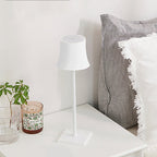 Vesta Cordless Metal Table Lamp (15") - LivingLX