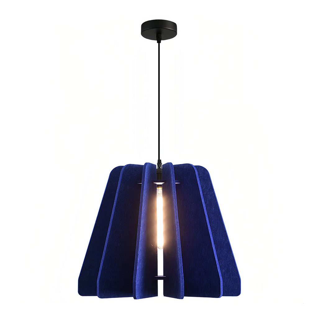 Single Environmental Felt Pendant Light - view 2
