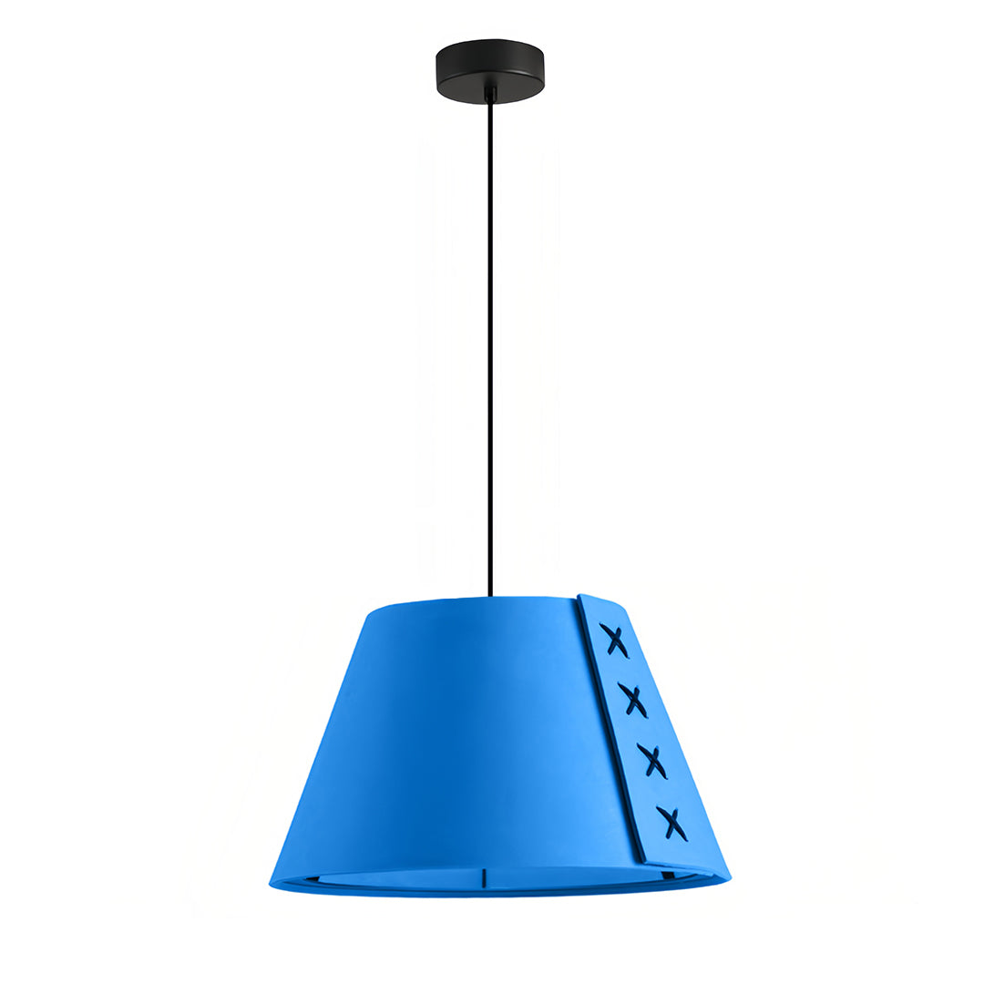 Indigo Felt Acoustic Pendant (13"–21")