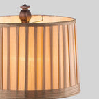 Hollis Wood Tower Table Lamp (24"–28")