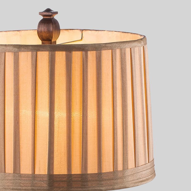 Hollis Wood Tower Table Lamp (24"–28")