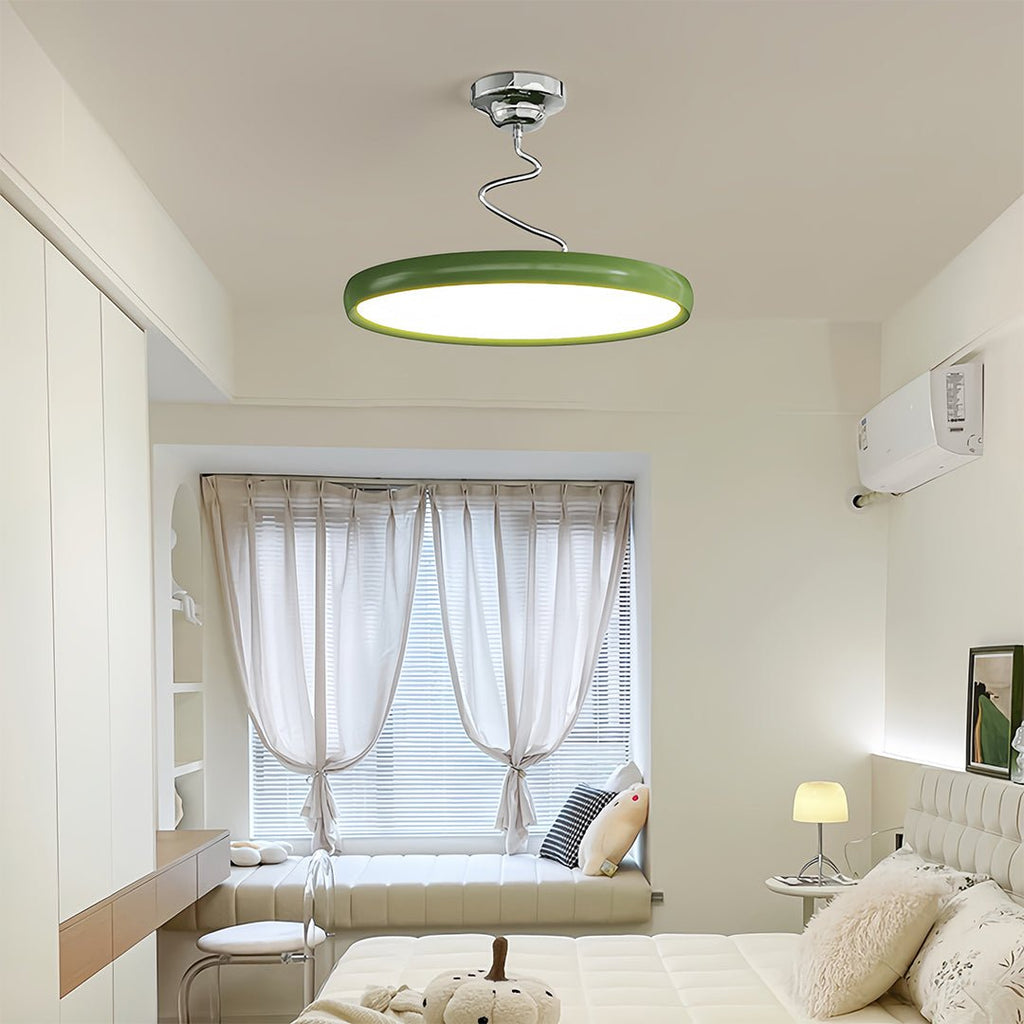 Vortex Twisted Semi-Flush Mount (12"–24") - LivingLX