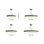 Vortex Twisted Semi-Flush Mount (12"–24") - LivingLX