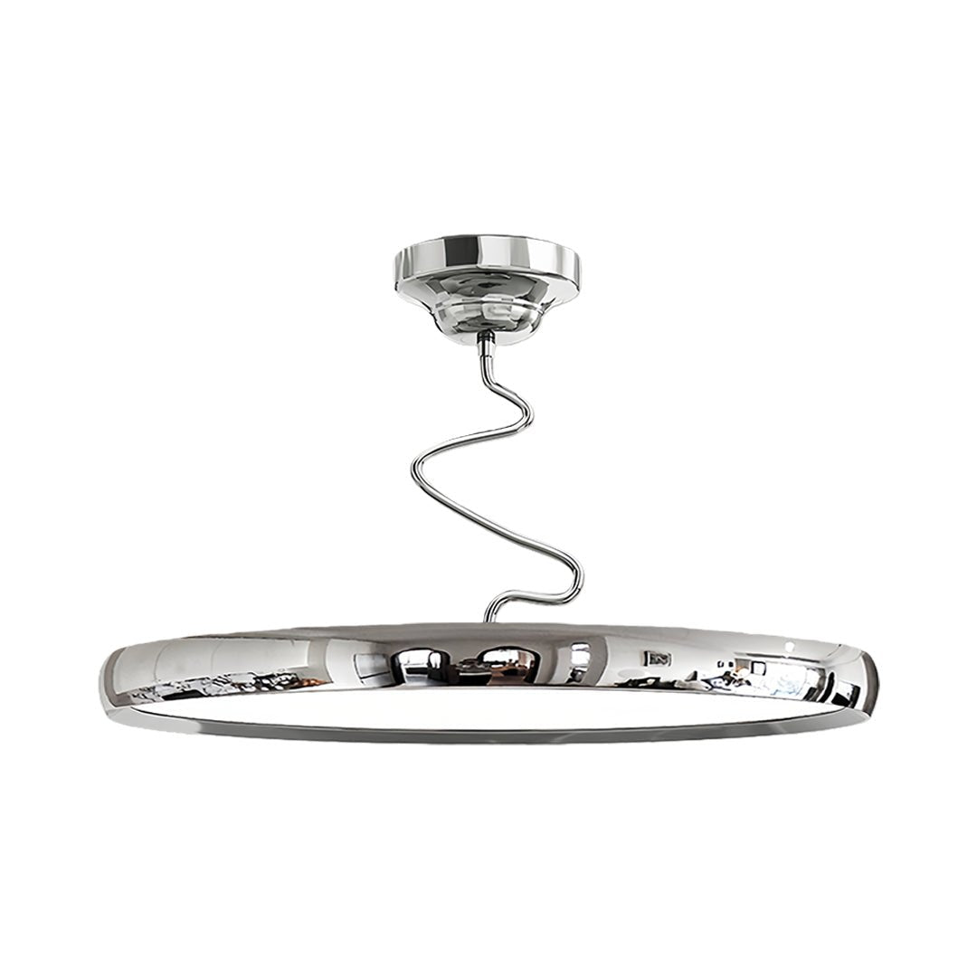 Vortex Twisted Semi-Flush Mount (12"–24") - LivingLX