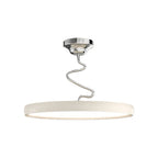 Vortex Twisted Semi-Flush Mount (12"–24") - LivingLX