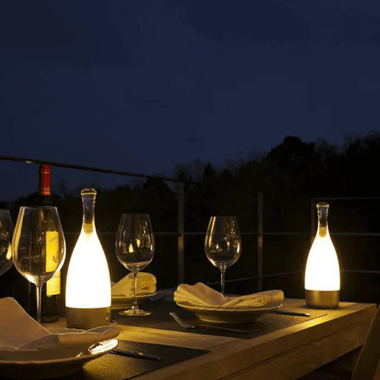 BottleGlow Wine-Glass Night Light