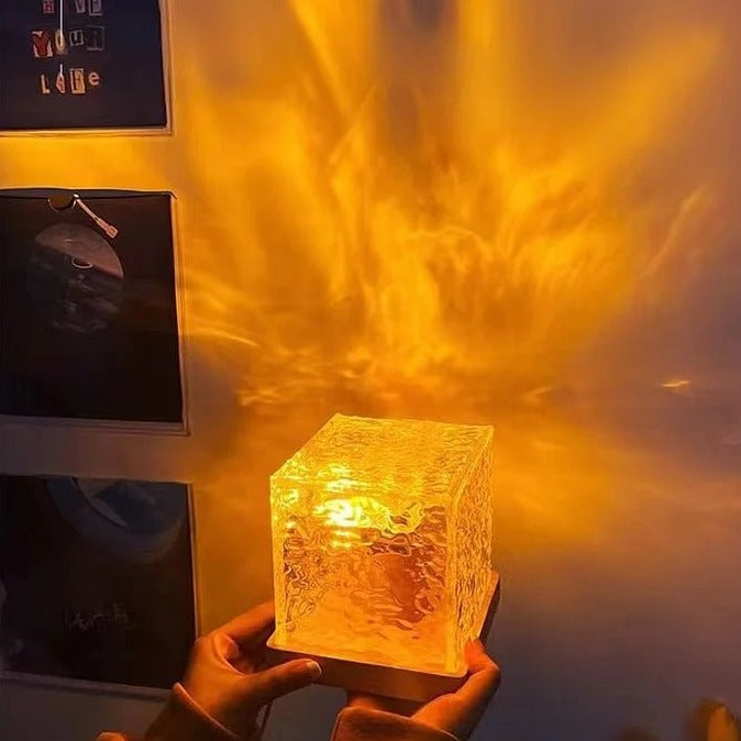 AquaGlow Water Ripple Projector (5")