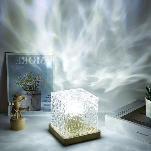 AquaGlow Water Ripple Projector