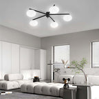 Bijou Bubble Glass Semi-Flush Mount (35"–43")