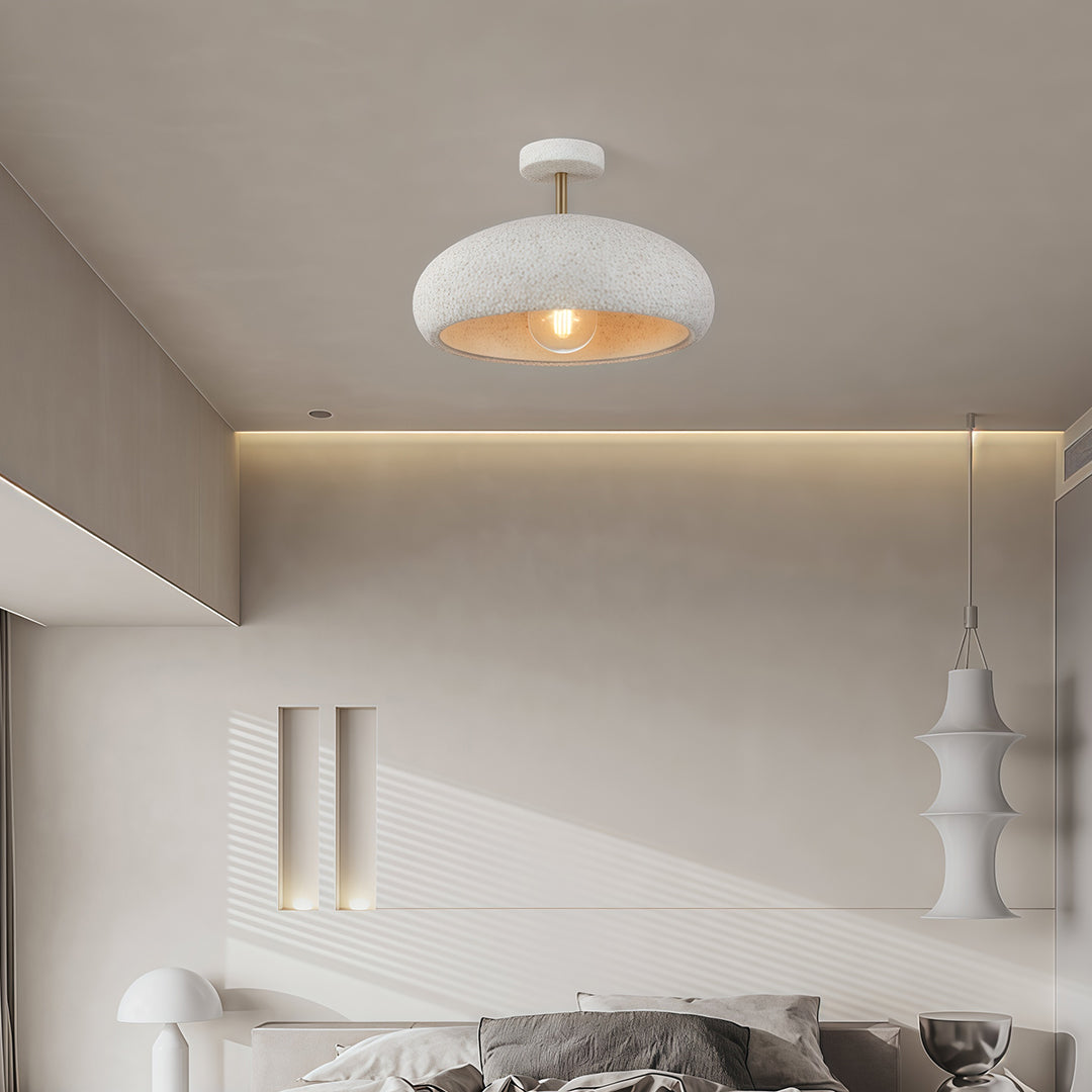 Kanso Wabi-Sabi Semi-Flush Mount