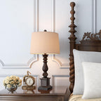 Winslow Bronze Candlestick Table Lamp (24") - LivingLX
