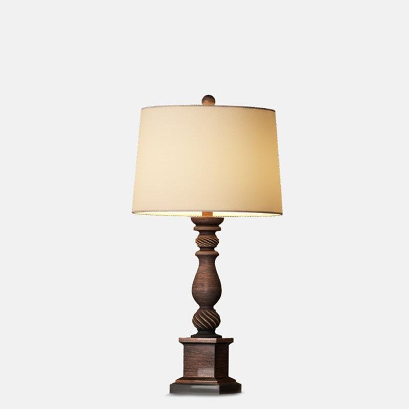 Winslow Bronze Candlestick Table Lamp (24") - LivingLX