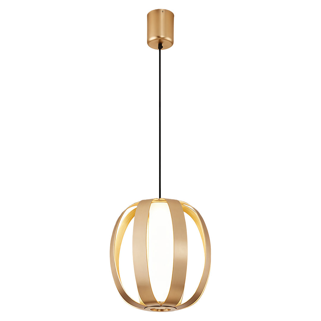 Lantern Contemporary LED Pendant Light - view 2