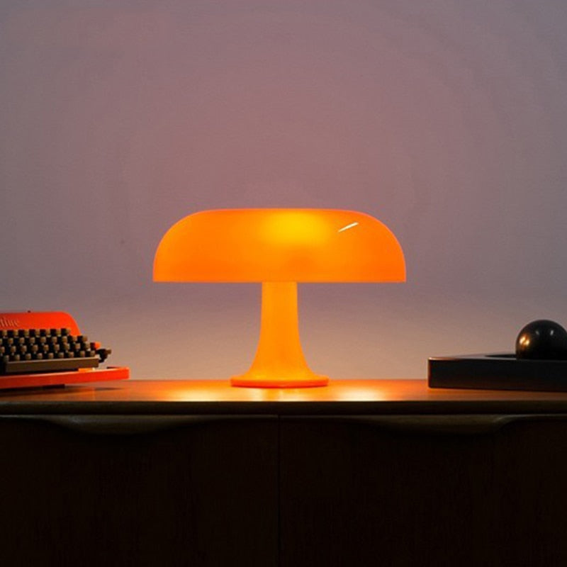 GlowElegance Mushroom Table Lamp