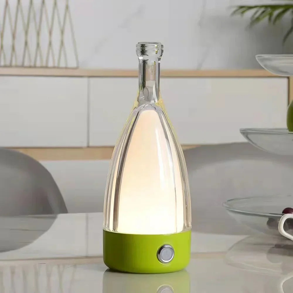 BottleGlow Wine-Glass Night Light - view 3
