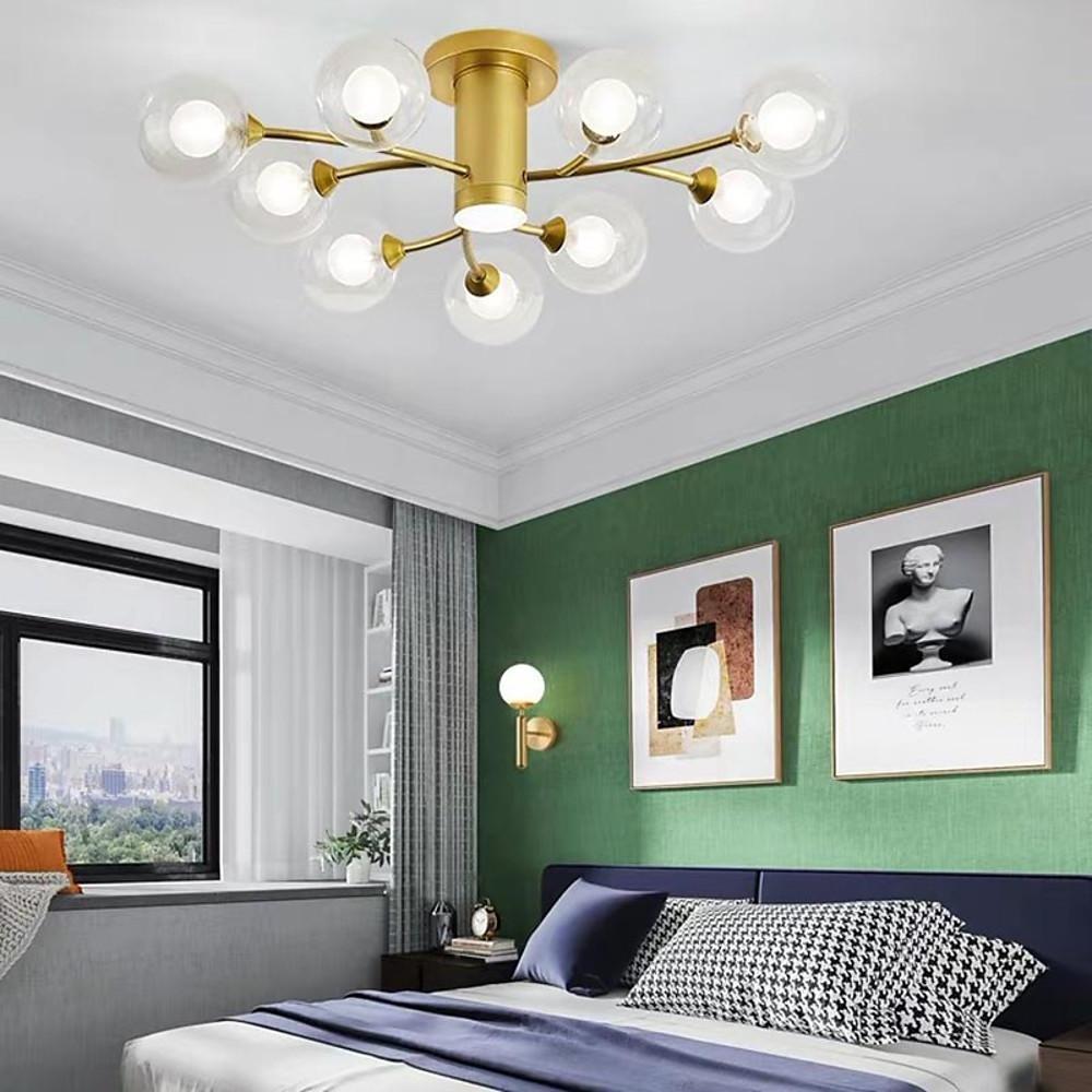 Orbit Globe Flush Mount (33")