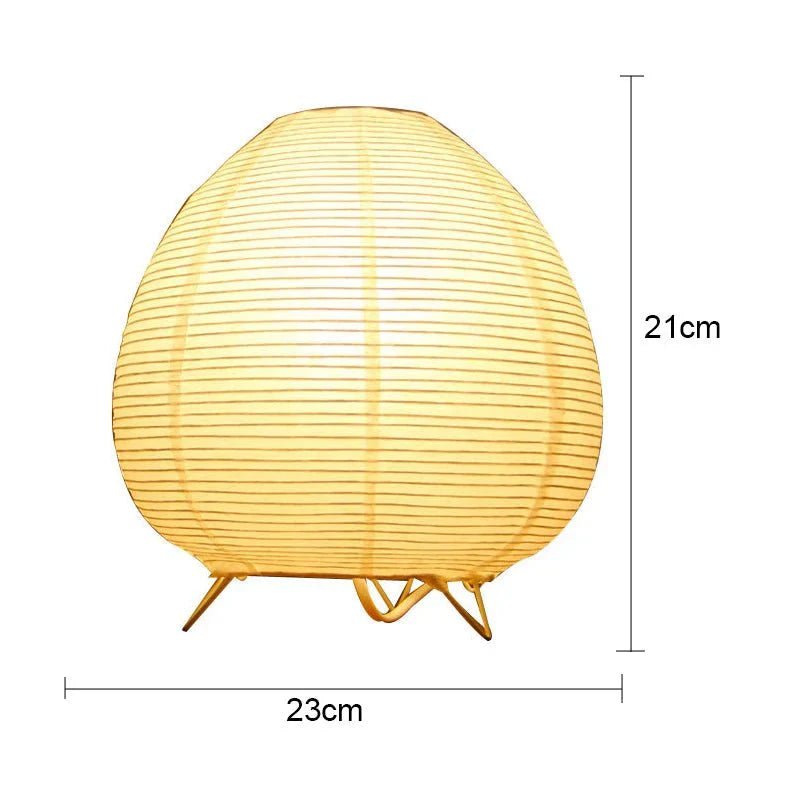 ZenGlow – Elegant Table Lamp in Wabi-Sabi Style for a Calming Interior - LivingLX