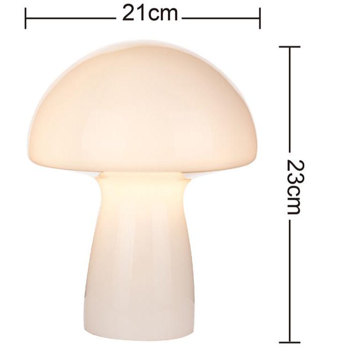 RetroGlow Mushroom Table Lamp